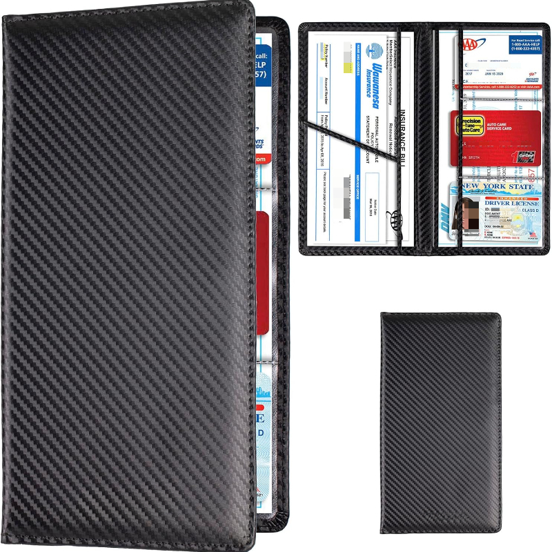 Car Accessories Hanging - Car Registration and Insurance Card Holder,