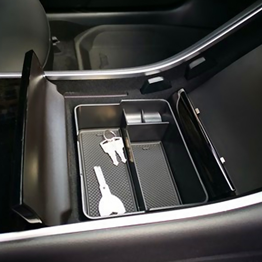 Car Trunk Organizer - Car Console Storage Box Premium Plastic