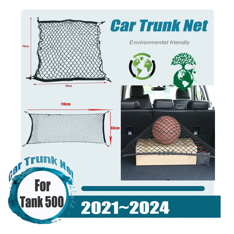 Car Cargo Net Trunk - For GWM Tank 500 Hi4-T 2021-2024