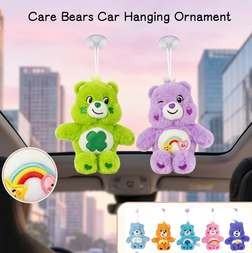 Car Accessories Oman - Care Bears Suction Cup Plush Toy