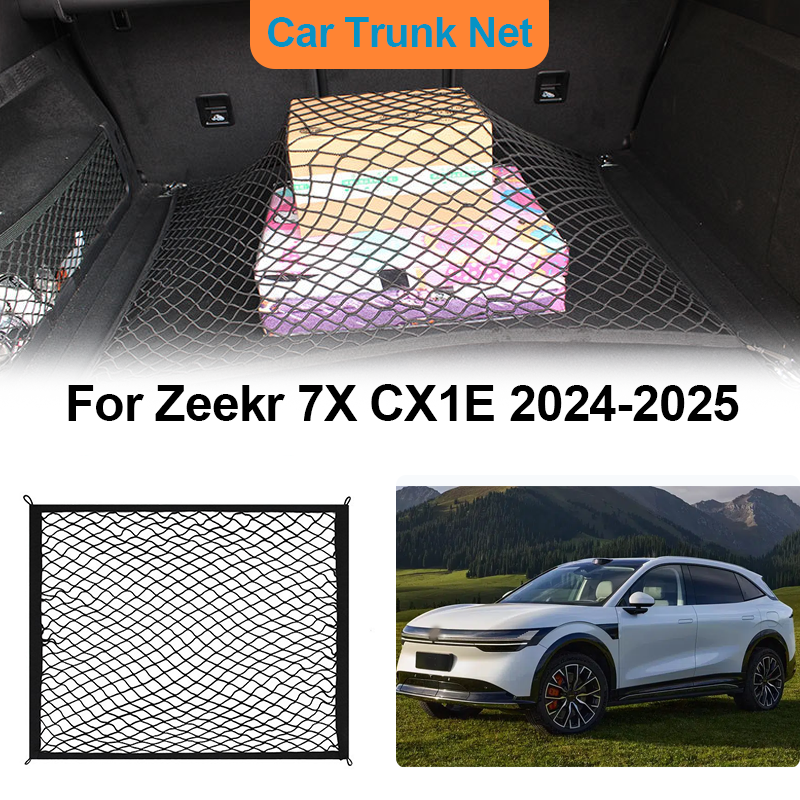Car Cargo Net Trunk - For Zeekr 7X CX1E 2024-2025 Car