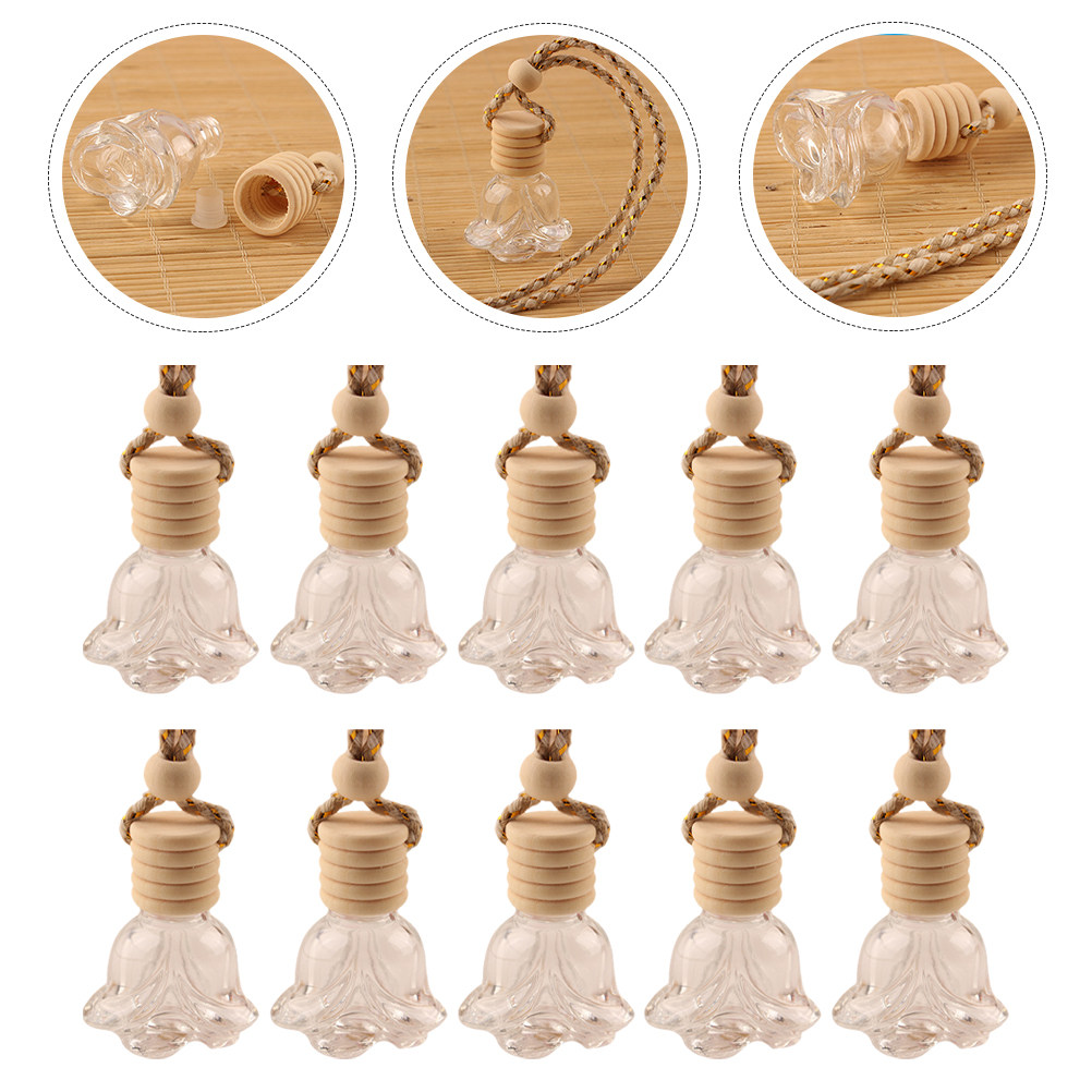 Car Accessories Hanging - 10Pcs Hanging Perfume Bottle Glass Diffuser