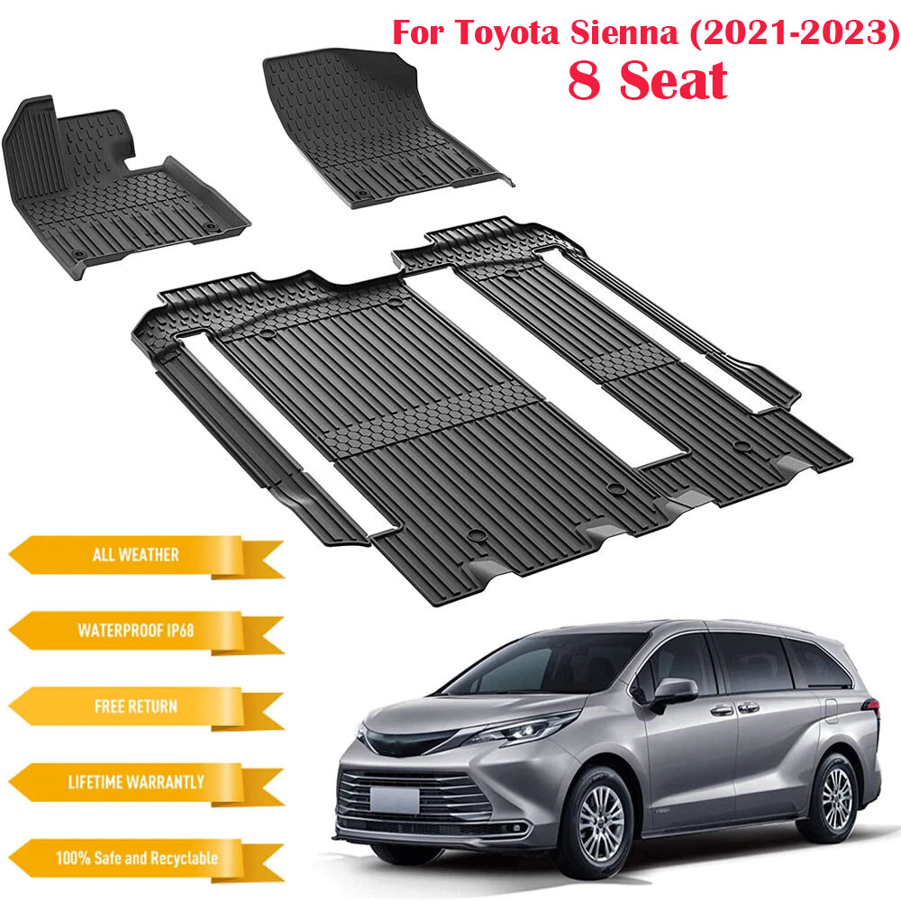 Car Floor Mat Rubber - 1Set New Quality Car Floor Mats