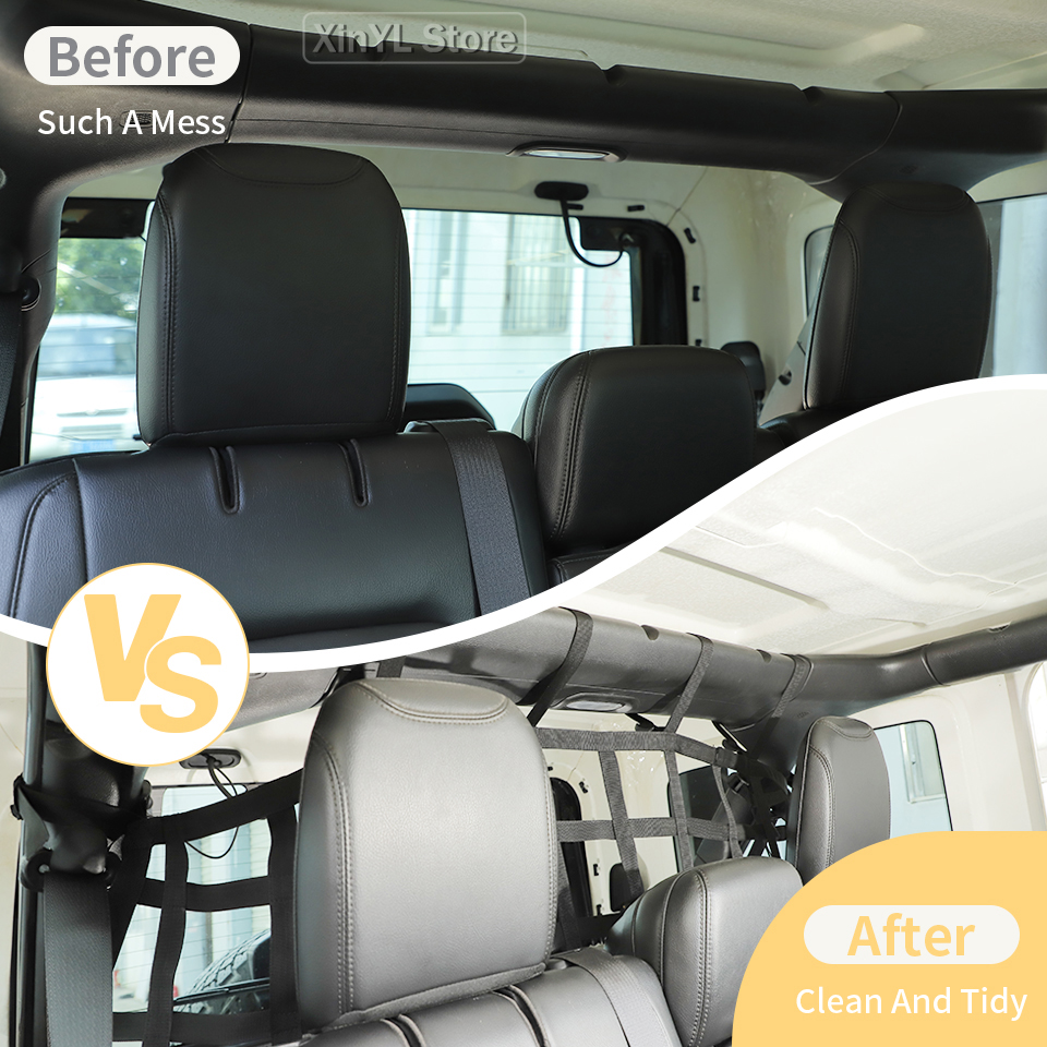 Car Rear Seat Trunk Isolation  - مراجعة Car Cargo Net Trunk وسعره