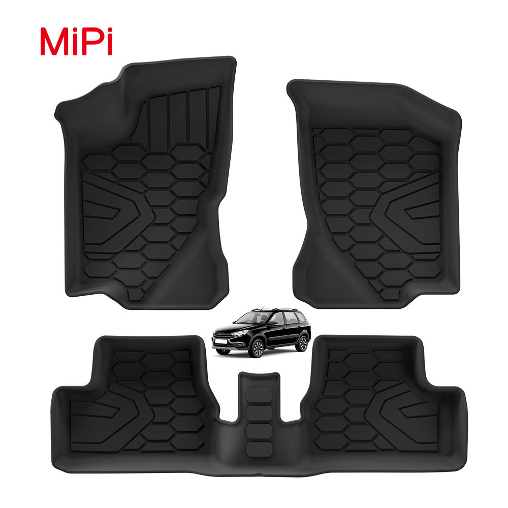 TPE 3D Car Floor Mat for LADA  - مراجعة Car Floor Mat Rubber وسعره