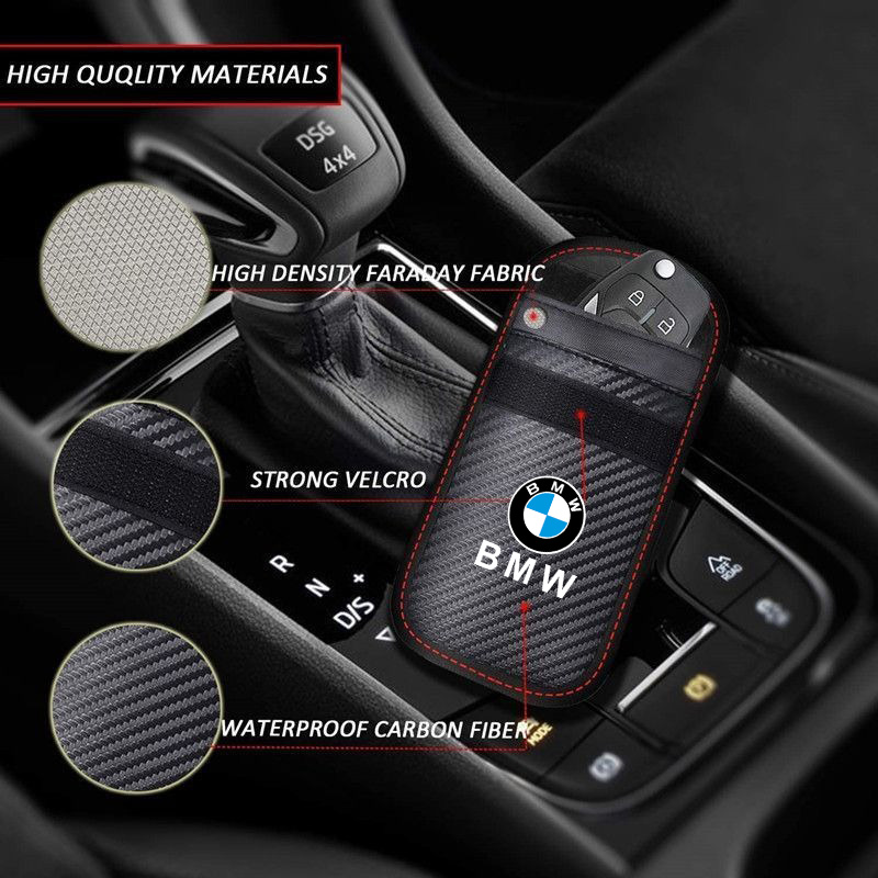 For BMW G30 G32 G01 G02 G05 G0 - مراجعة Car Key Signal Blocker وسعره