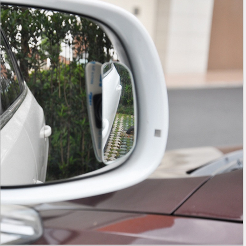 Frameless HD Wide Angle Car Re - مراجعة Car Blind Spot Mirror وسعره
