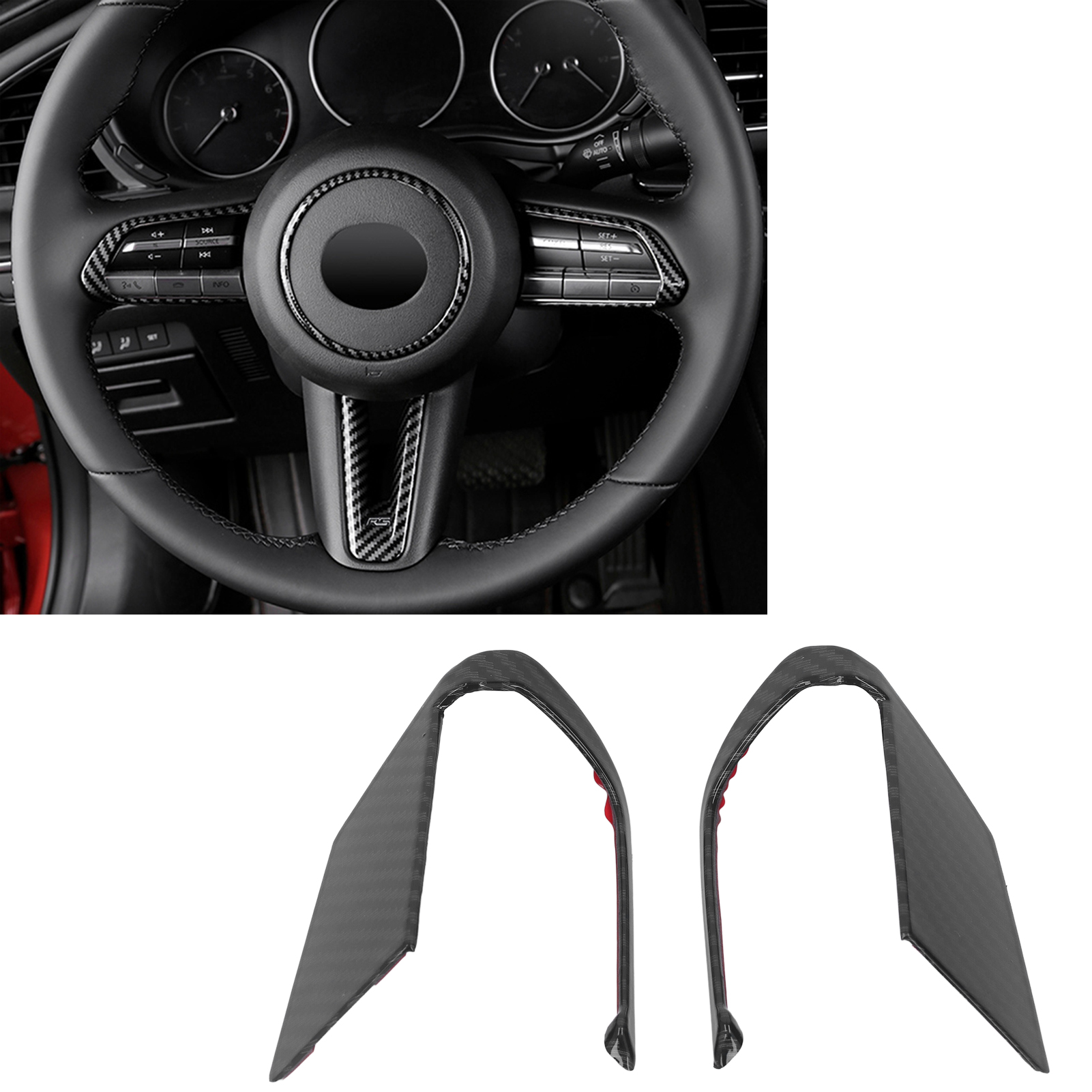 Carbon Fiber Steering Wheel Bu - مراجعة Steering Wheel Cover وسعره