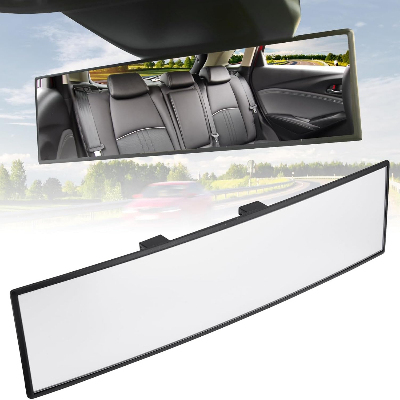 Universal 12 Inch Panoramic Co - مراجعة Car Blind Spot Mirror وسعره