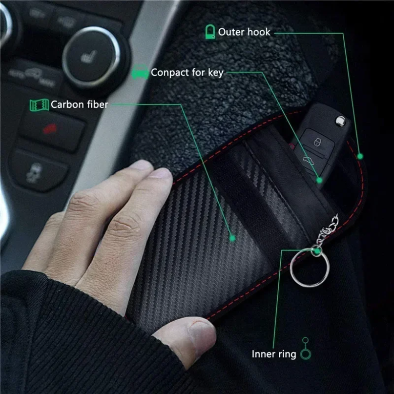Hot Faraday Key RFID Electroma - مراجعة Car Key Signal Blocker وسعره