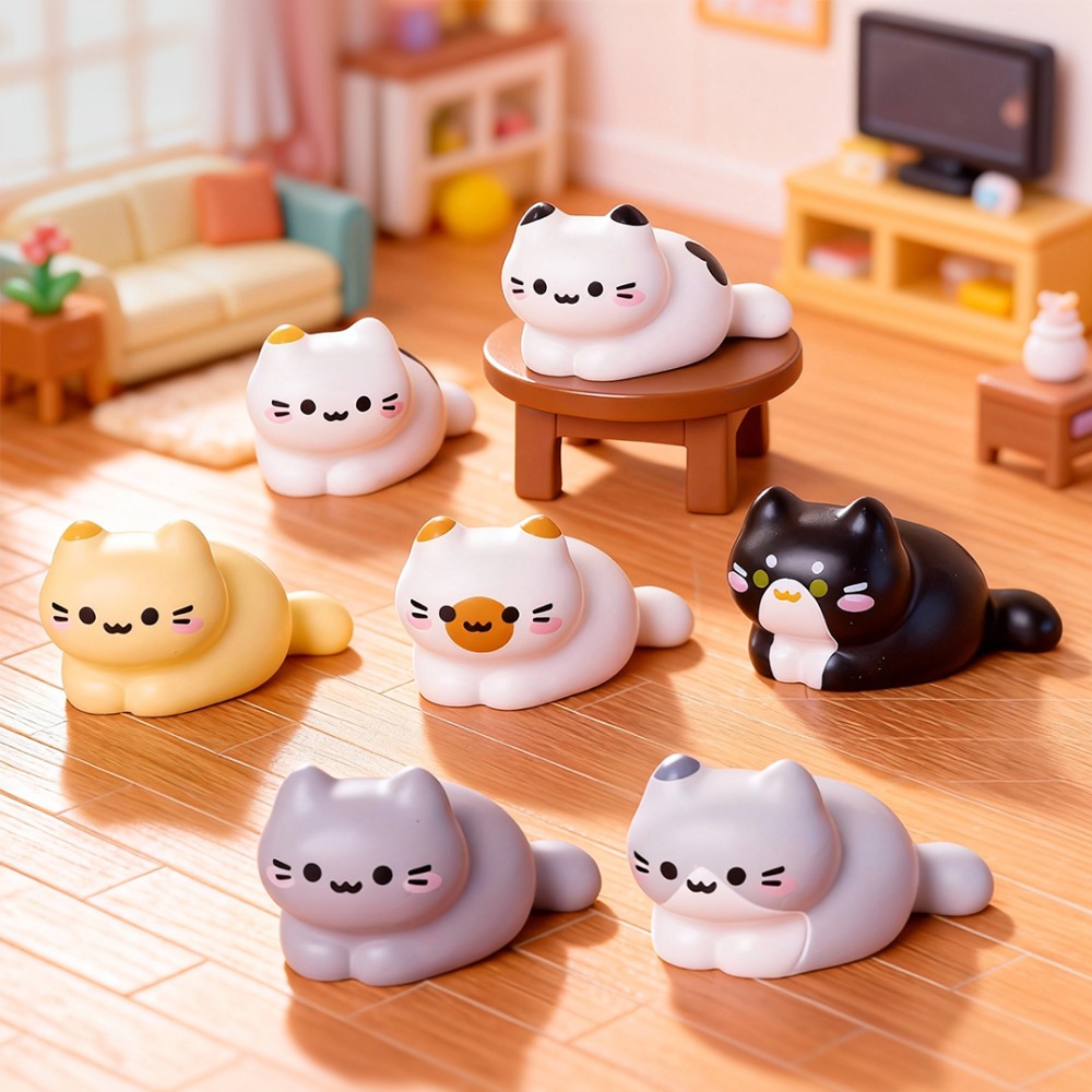 16PCS Miniature Cat Figurines  - مراجعة Car Accessories Oman وسعره