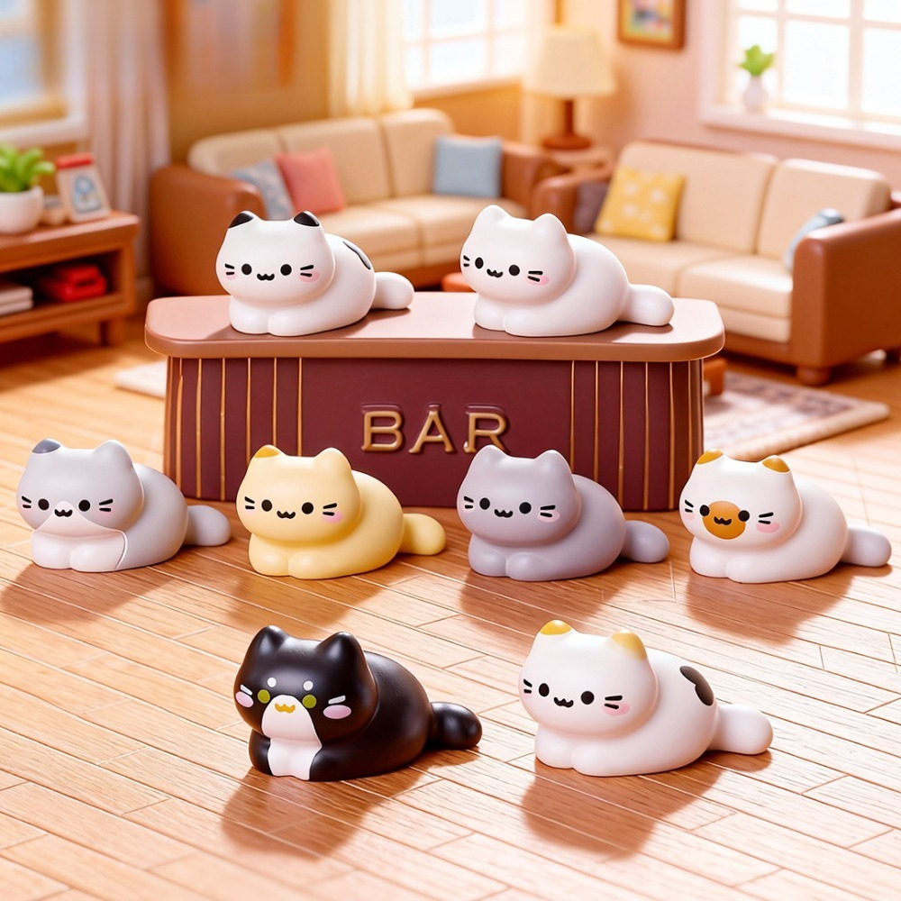 16PCS Miniature Cat Figurines  - مراجعة Car Accessories Oman وسعره