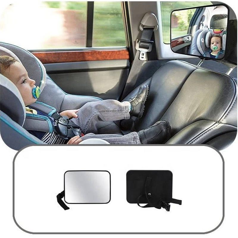 Baby Car Rear Seat View Mirror - مراجعة Car Blind Spot Mirror وسعره