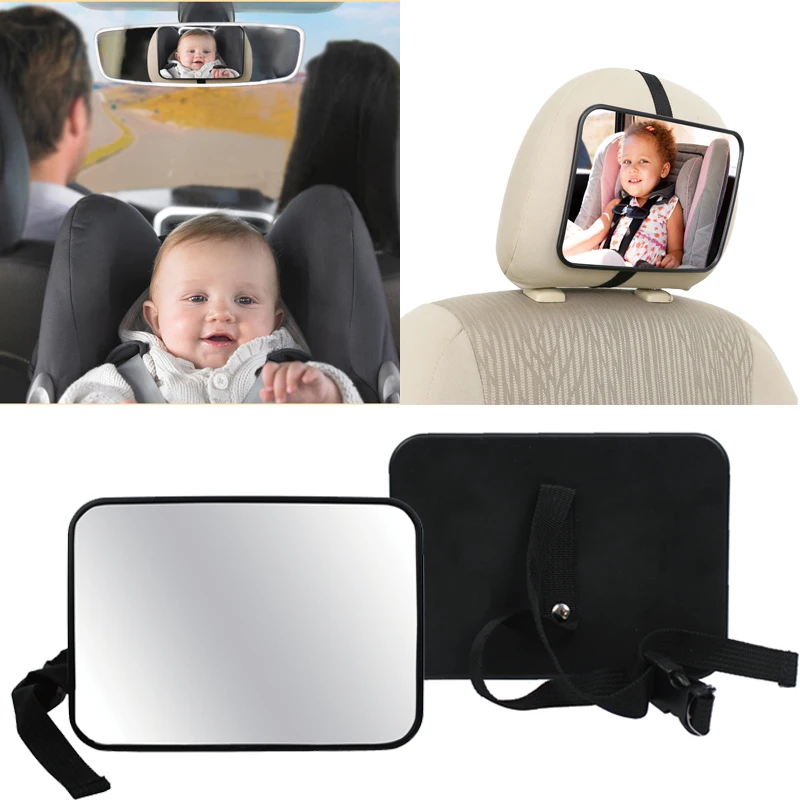 Baby Car Rear Seat View Mirror - مراجعة Car Blind Spot Mirror وسعره
