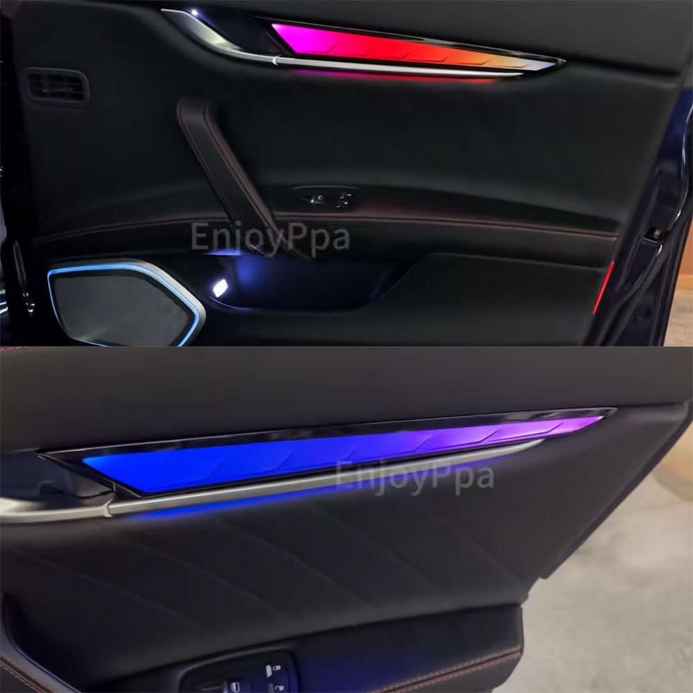 For Maserati Ghibli Levante Qu - مراجعة Led Interior Ambient Light وسعره