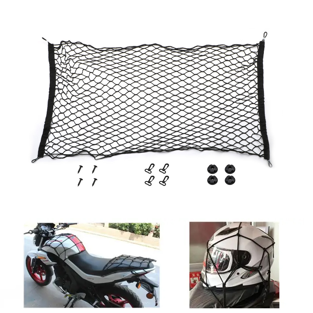 Universal 90x40cm/110x50cm Mot - مراجعة Car Cargo Net Trunk وسعره