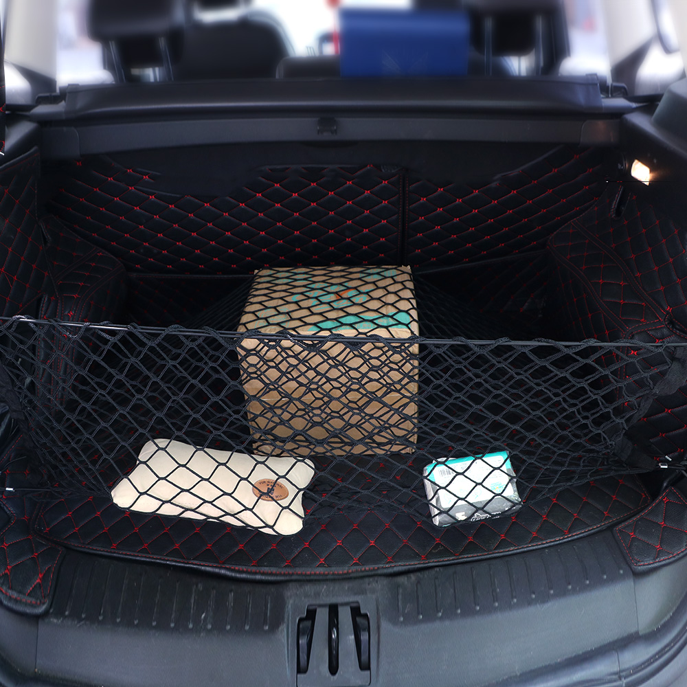 Universal 90x40cm/110x50cm Mot - مراجعة Car Cargo Net Trunk وسعره