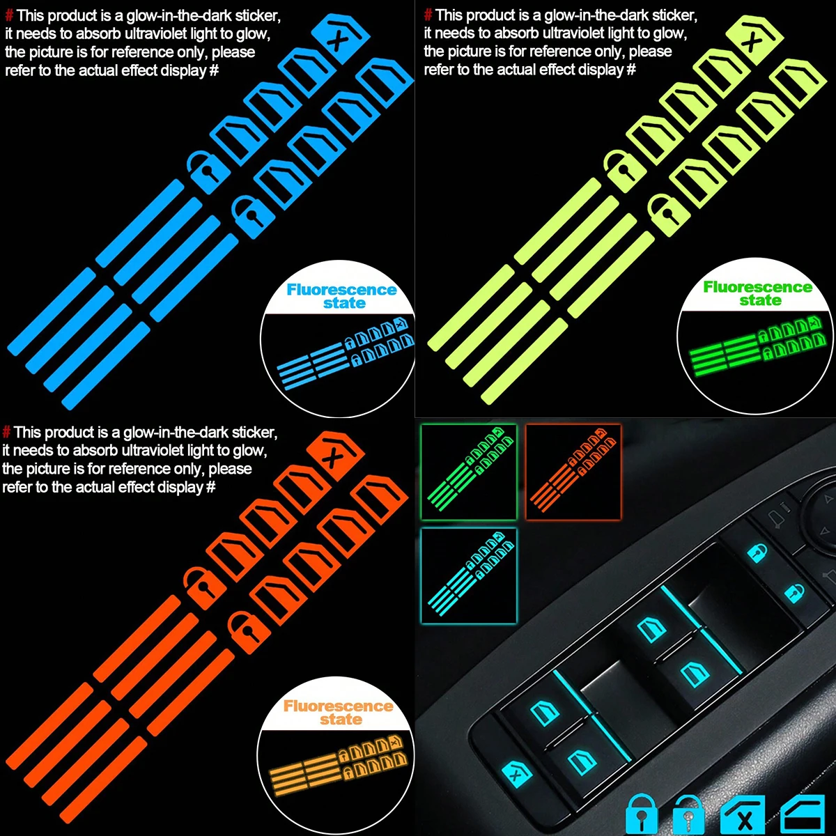 18pcs Car Window Control Butto - مراجعة Car Accessories For Inside وسعره