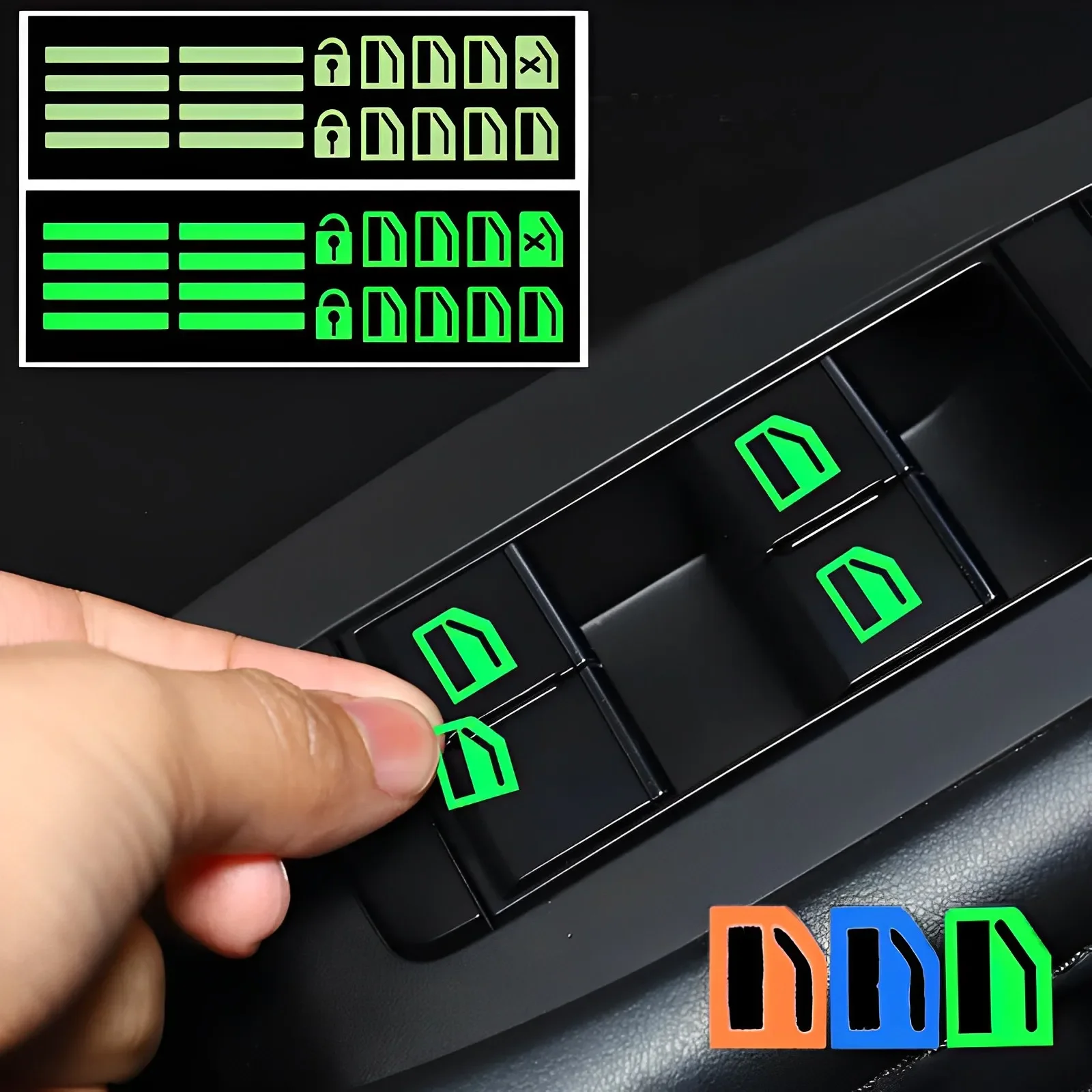 18pcs Car Window Control Butto - مراجعة Car Accessories For Inside وسعره