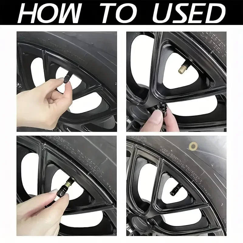 4Pcs Aluminum Tire Valve Caps  - مراجعة Steering Wheel Cover وسعره