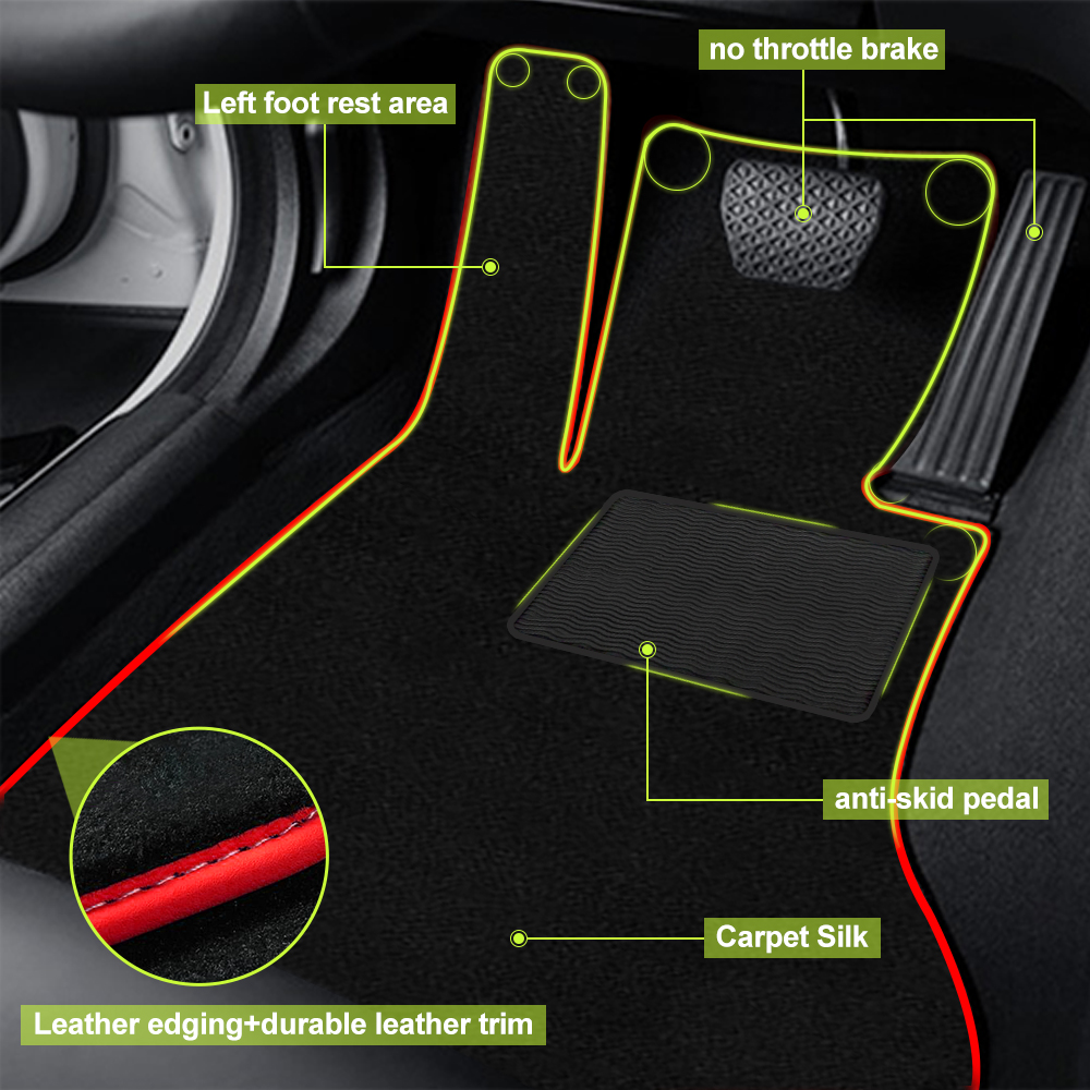 Car Floor Mats Carpet Rugs For - مراجعة Car Floor Mat Rubber وسعره