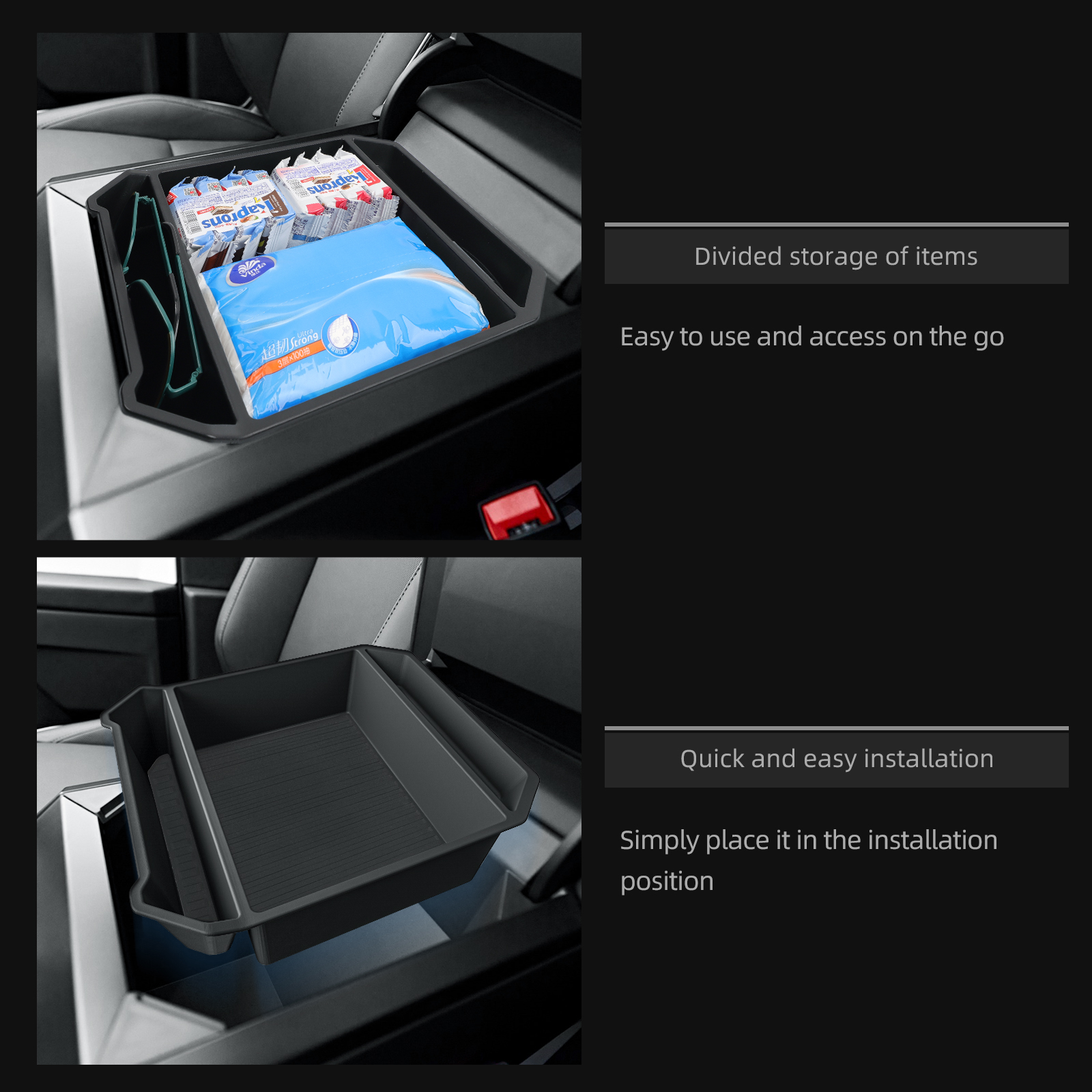 For Tesla Cybertruck Car Cente - مراجعة Car Accessories Etsy وسعره