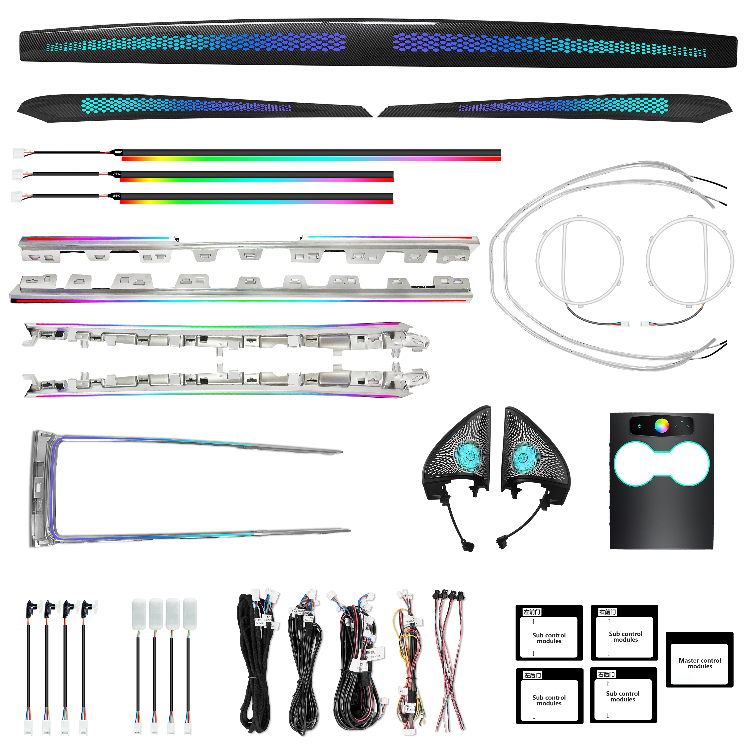 Upgrade Symphony Led Car Inter - مراجعة Led Interior Ambient Light وسعره