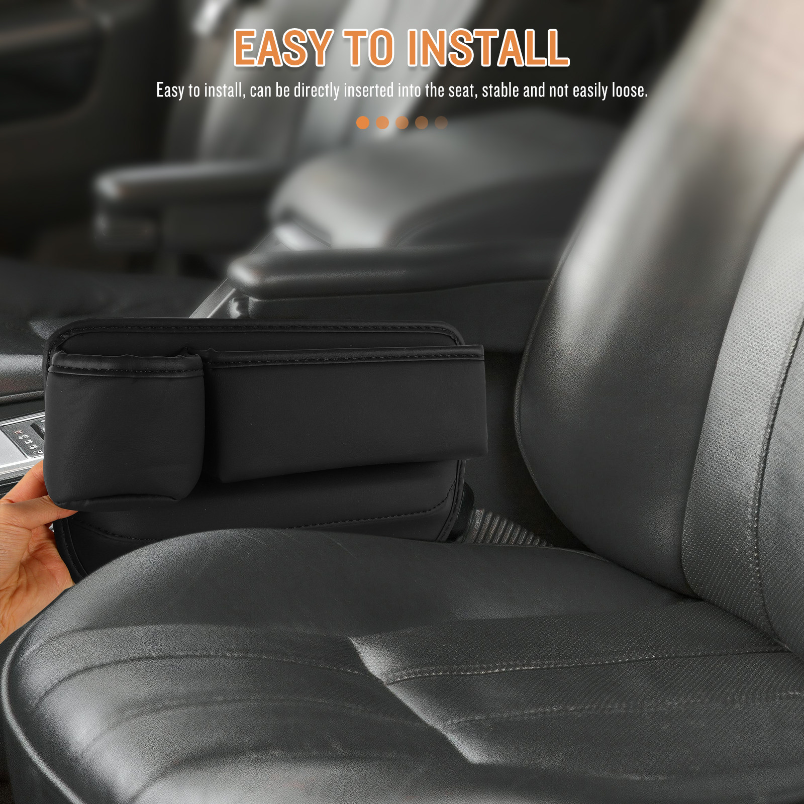 Car Seat Gap Filler Organizer  - مراجعة Car Trunk Organizer وسعره