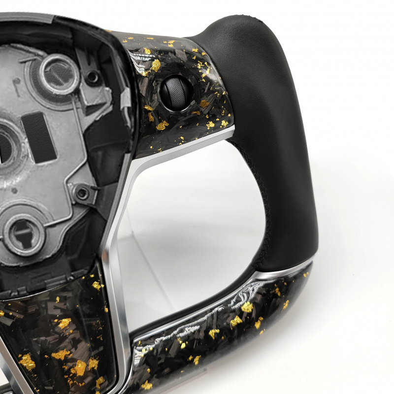 Forged Carbon Fiber Steering W - مراجعة Steering Wheel Cover وسعره