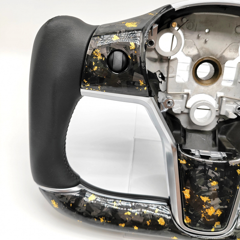 Forged Carbon Fiber Steering W - مراجعة Steering Wheel Cover وسعره