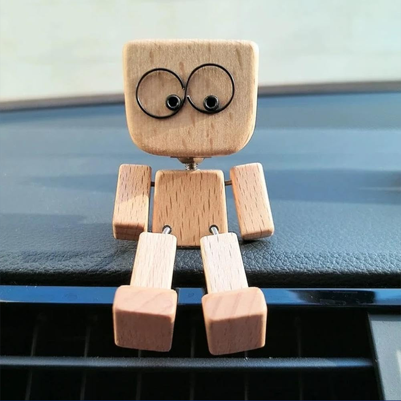 Shaking Man Statue Handmade Wo - مراجعة Car Accessories Oman وسعره