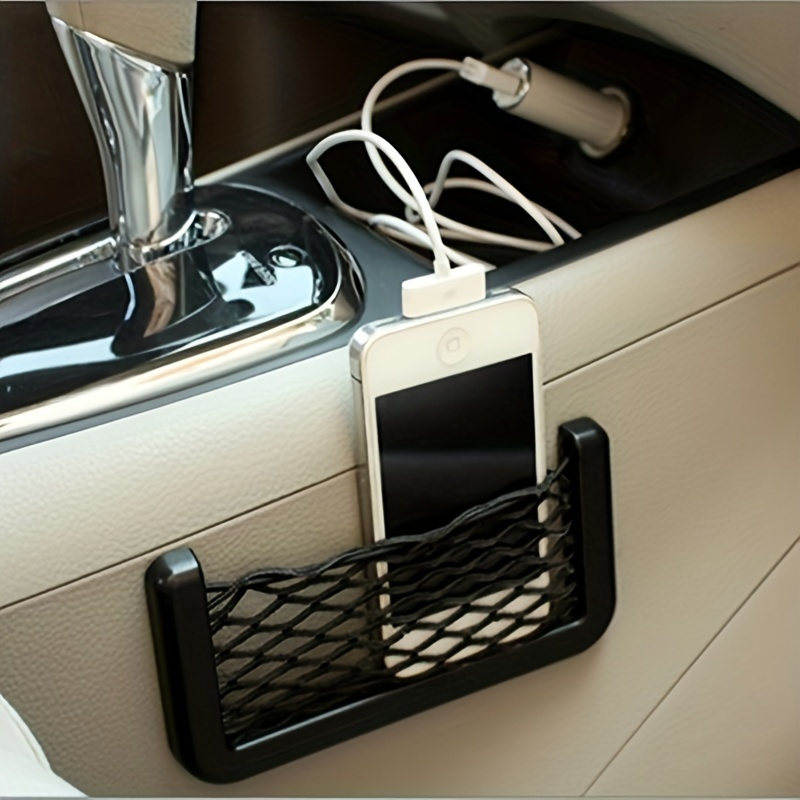 1pc Car Storage Bag Net Pocket - مراجعة Car Accessories Hanging وسعره