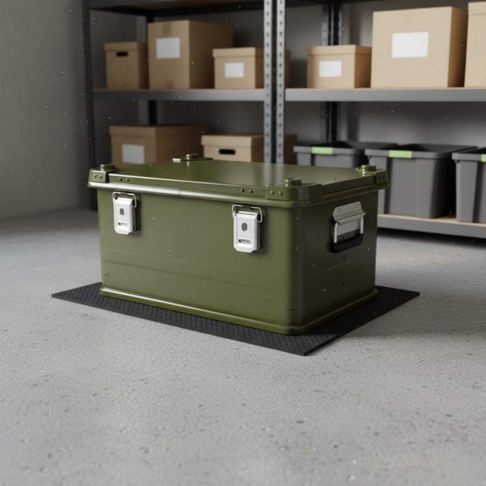 Aluminum Storage Box Large Cap - مراجعة Car Trunk Organizer وسعره