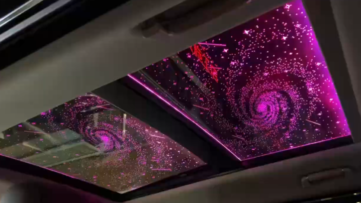 Double Skylight Sunroof Ambien - مراجعة Led Interior Ambient Light وسعره