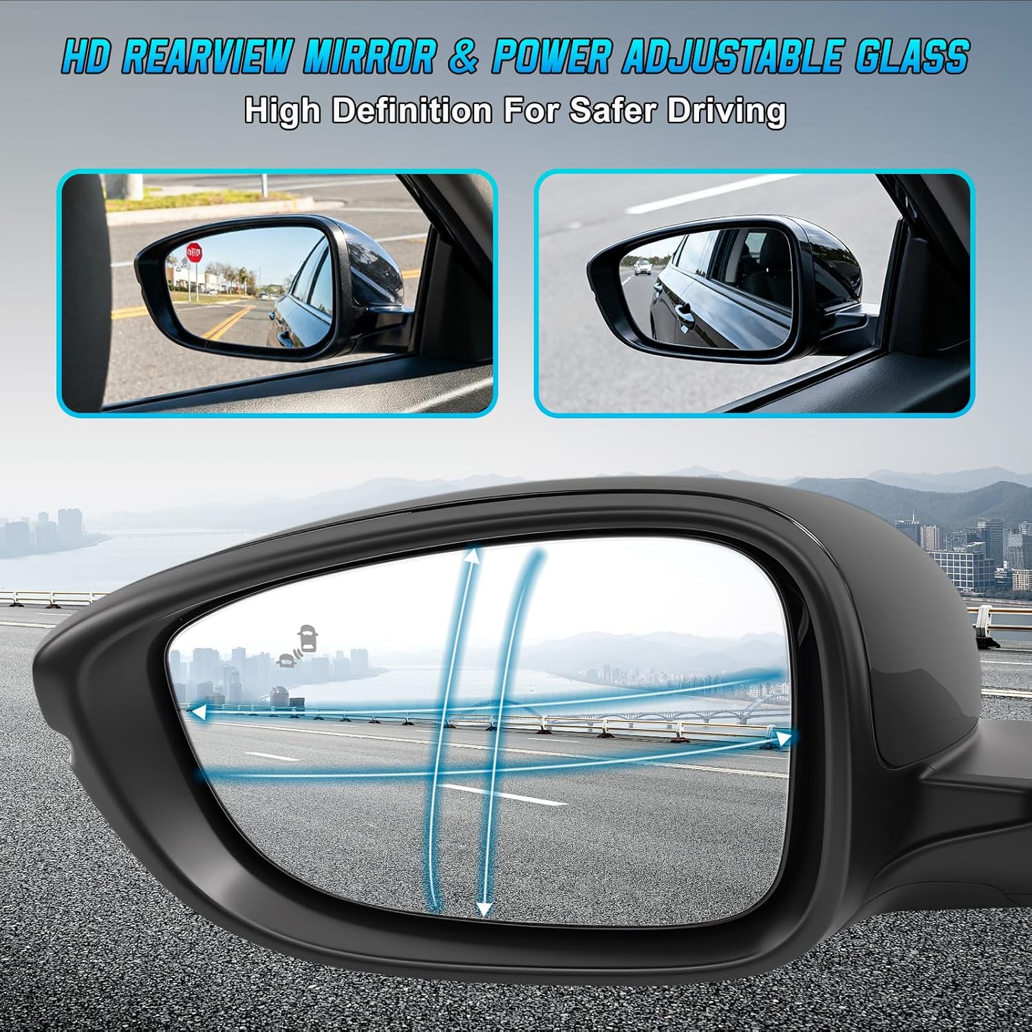 Left Car Rearview Mirror For 2 - مراجعة Car Blind Spot Mirror وسعره