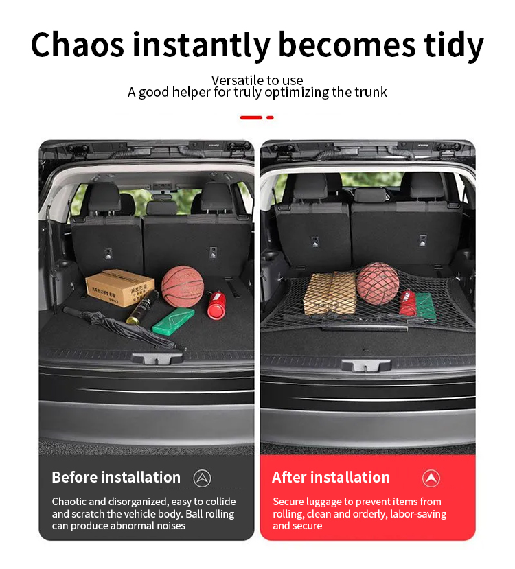 For Toyota Highlander Kluger X - مراجعة Car Cargo Net Trunk وسعره