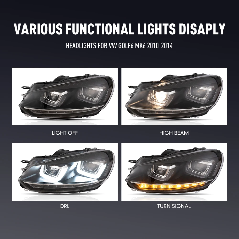 2PCs Car Styling Head Lamp for - مراجعة Car Accessories Light وسعره