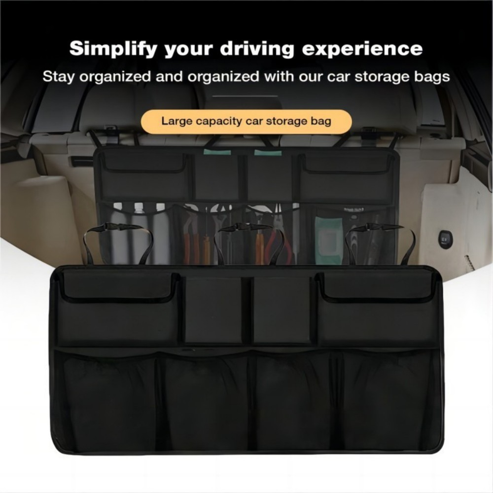Car Seat Back Organizer & Trun - مراجعة Car Trunk Organizer وسعره