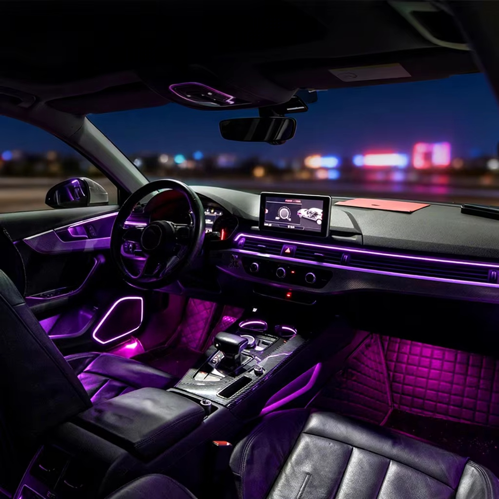 ZYCELA Audi A4/A5/S4/S5 B9 Sed - مراجعة Led Interior Ambient Light وسعره