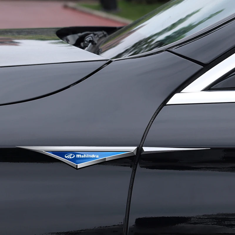 2pcs 3d alloy car stickers car - مراجعة Car Accessories Xuv 300 وسعره