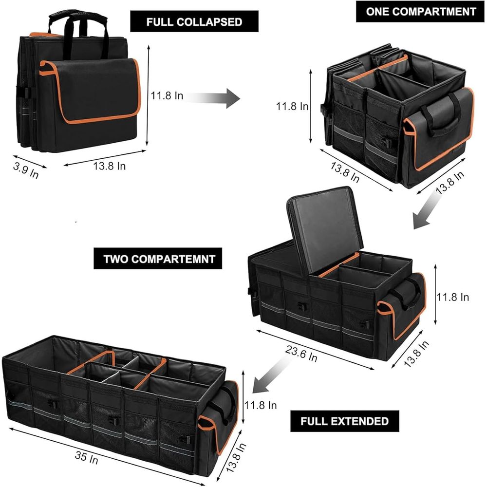 Car Trunk Organizer and Storag - مراجعة Car Trunk Organizer وسعره