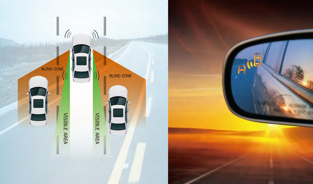 Xiaofeida 24GHZ Car Microwave  - مراجعة Car Blind Spot Mirror وسعره