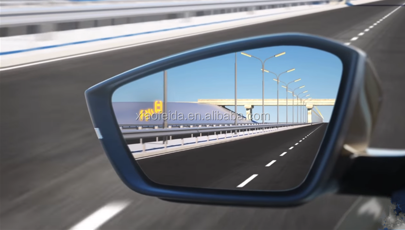 Xiaofeida 24GHZ Car Microwave  - مراجعة Car Blind Spot Mirror وسعره