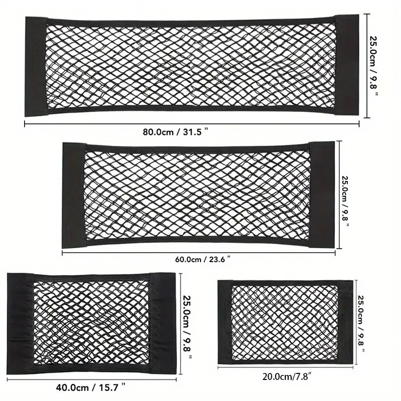 Universal Car Storage Bag Doub - مراجعة Car Cargo Net Trunk وسعره