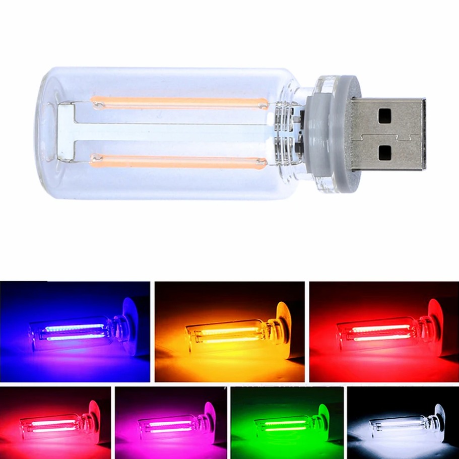 Touch Dimming USB LED Filament - مراجعة Led Interior Ambient Light وسعره