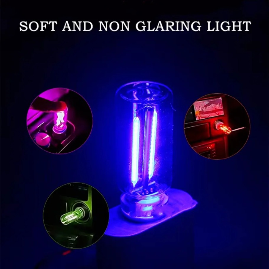 Touch Dimming USB LED Filament - مراجعة Led Interior Ambient Light وسعره
