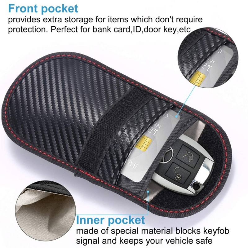 Car Keys Case RFID Shielding K - مراجعة Car Key Signal Blocker وسعره