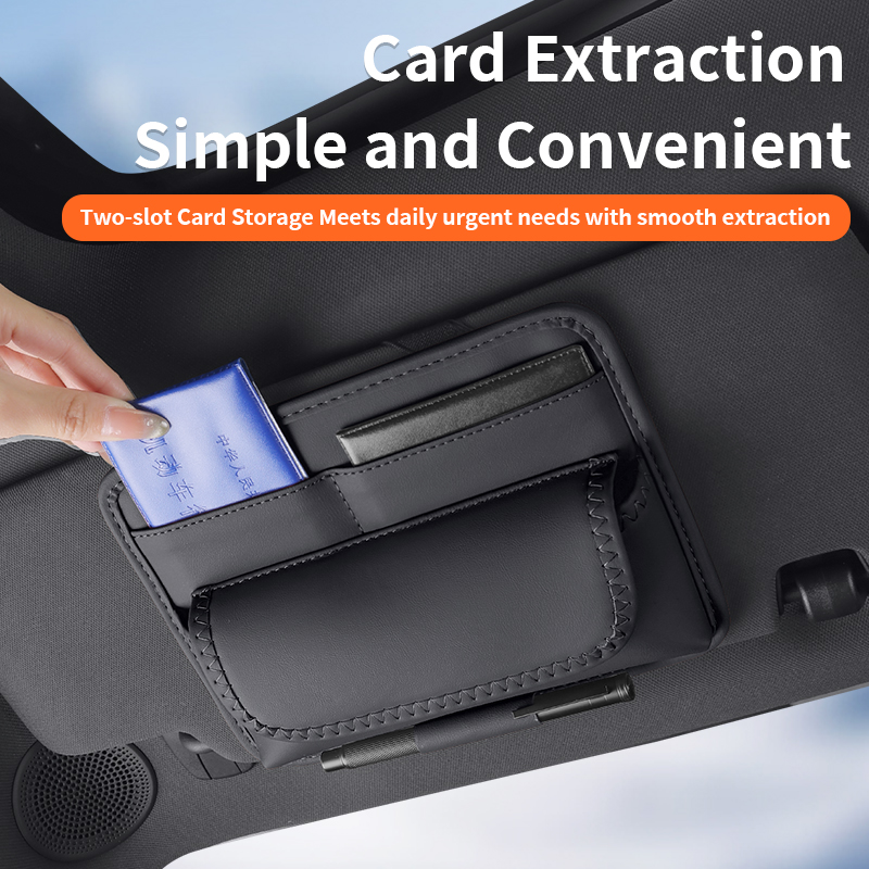 Car Sun Visor Organizer Card G - مراجعة Car Accessories Hanging وسعره