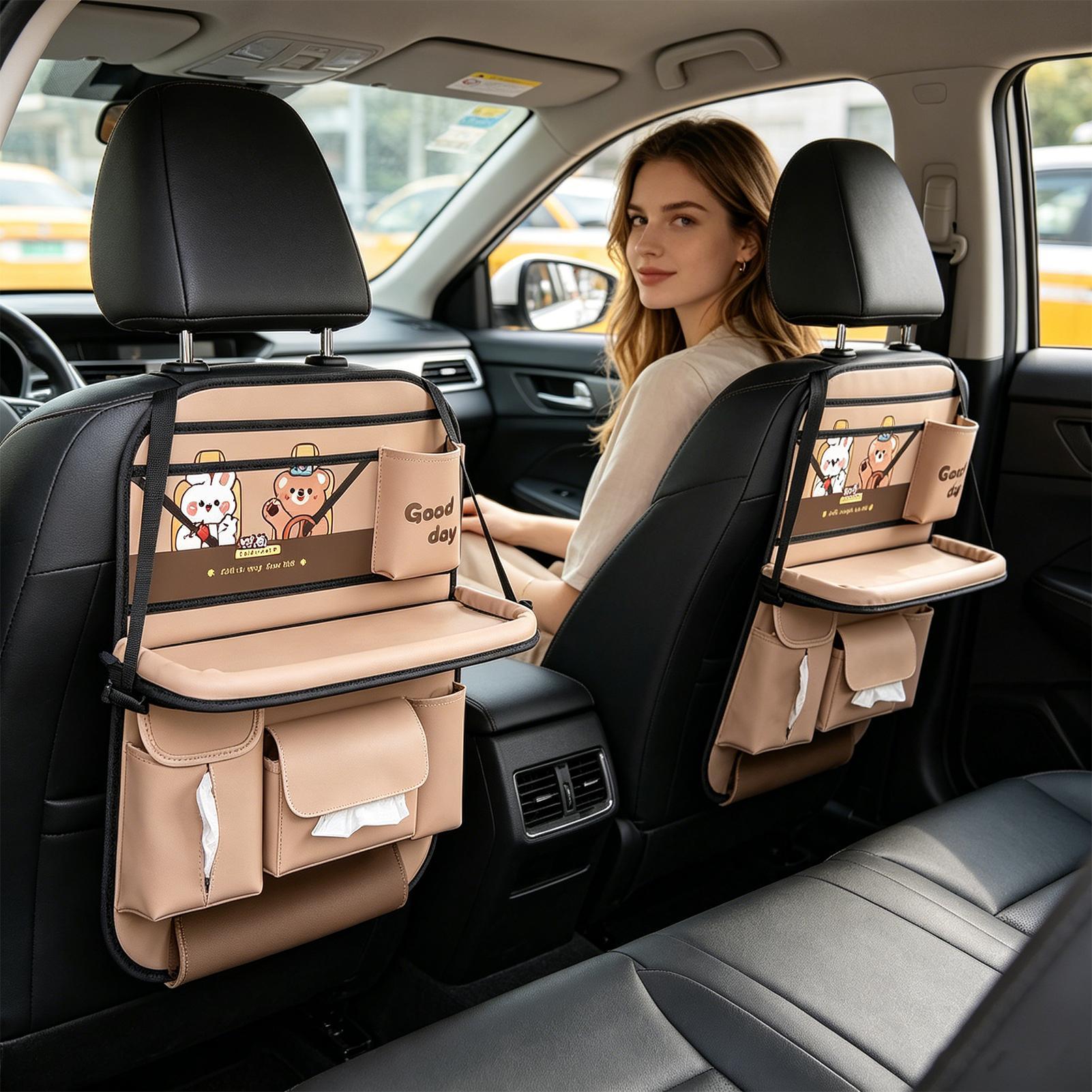 Car Organizer Back Seat Multif - مراجعة Car Trunk Organizer وسعره