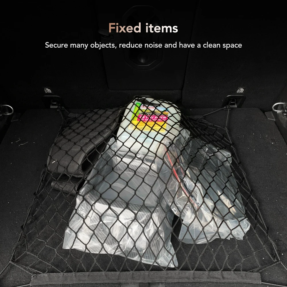Nylon Car Rear Cargo Net - Tru - مراجعة Car Trunk Organizer وسعره